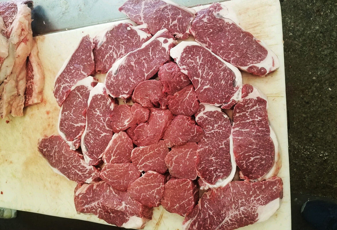 Fresh Cut Beef
